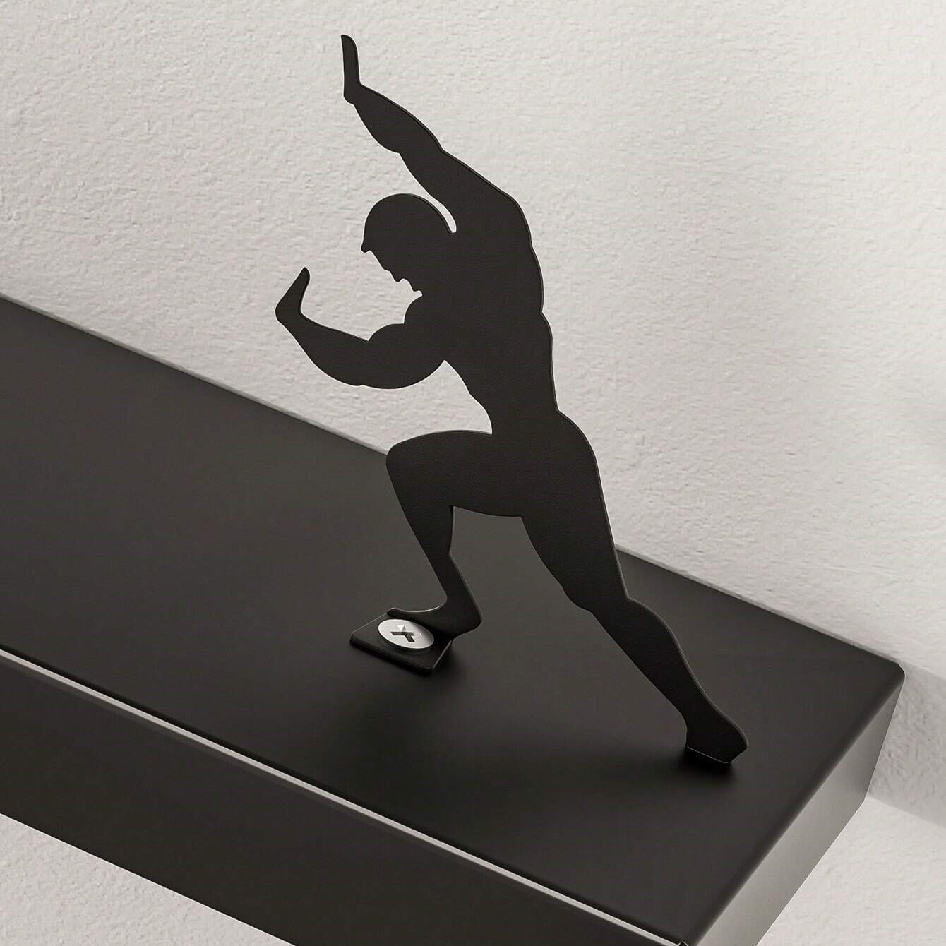 Gravity Illusion Toilet Shelf
