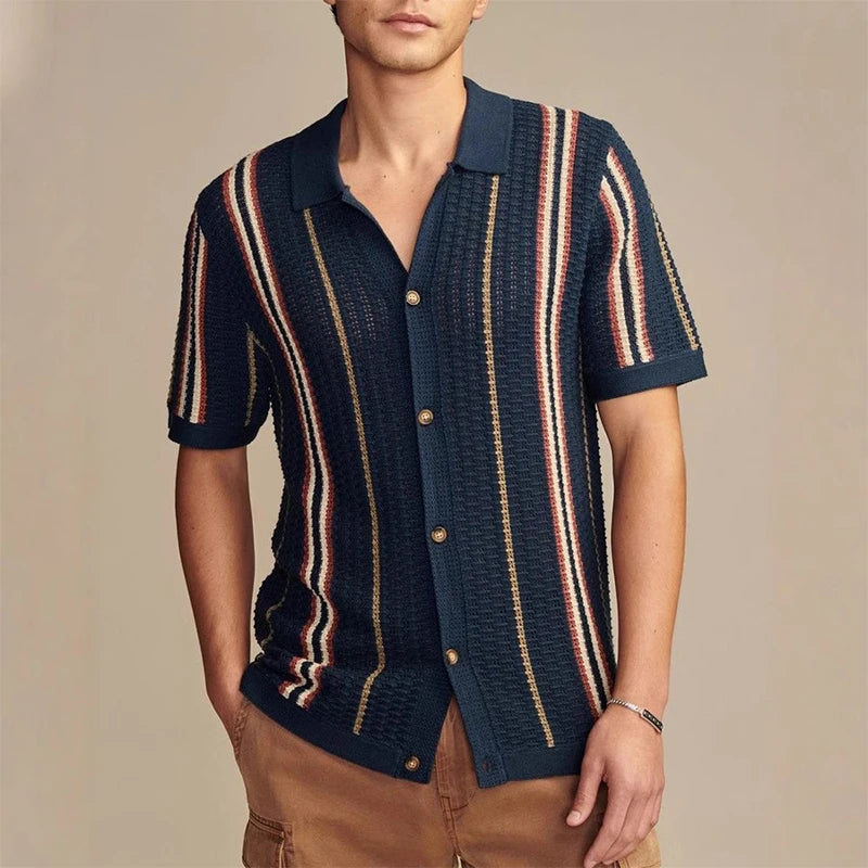 Riviera Knit Button Shirt