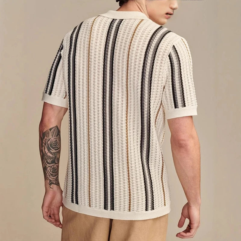 Riviera Knit Button Shirt
