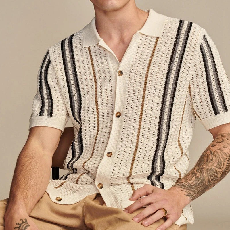 Riviera Knit Button Shirt