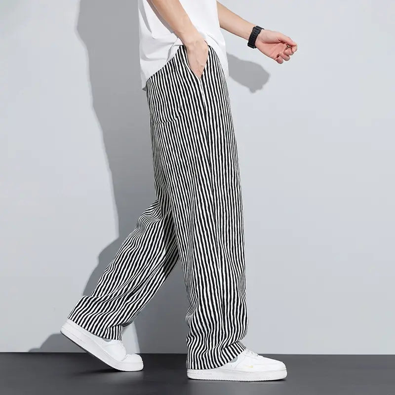 Striped Summer Joggers by Alexio Vitale