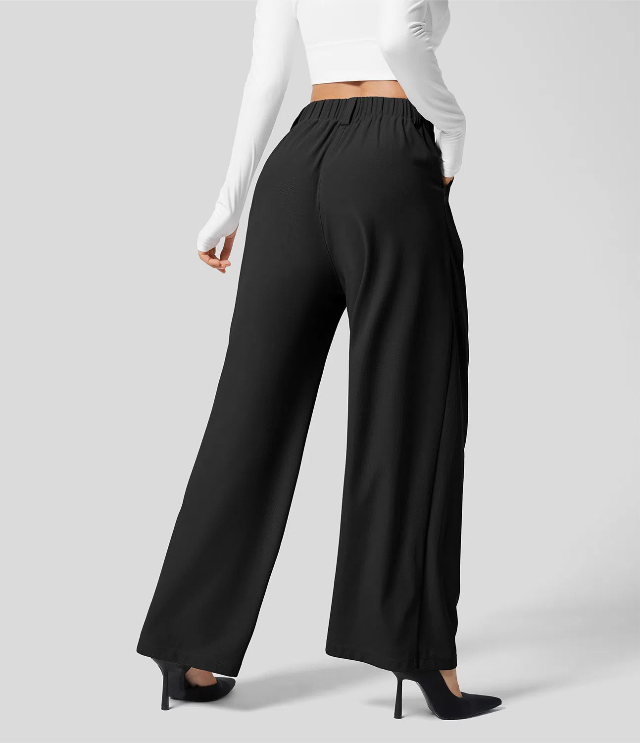 Anne - Wide Leg Dad Fit Pants