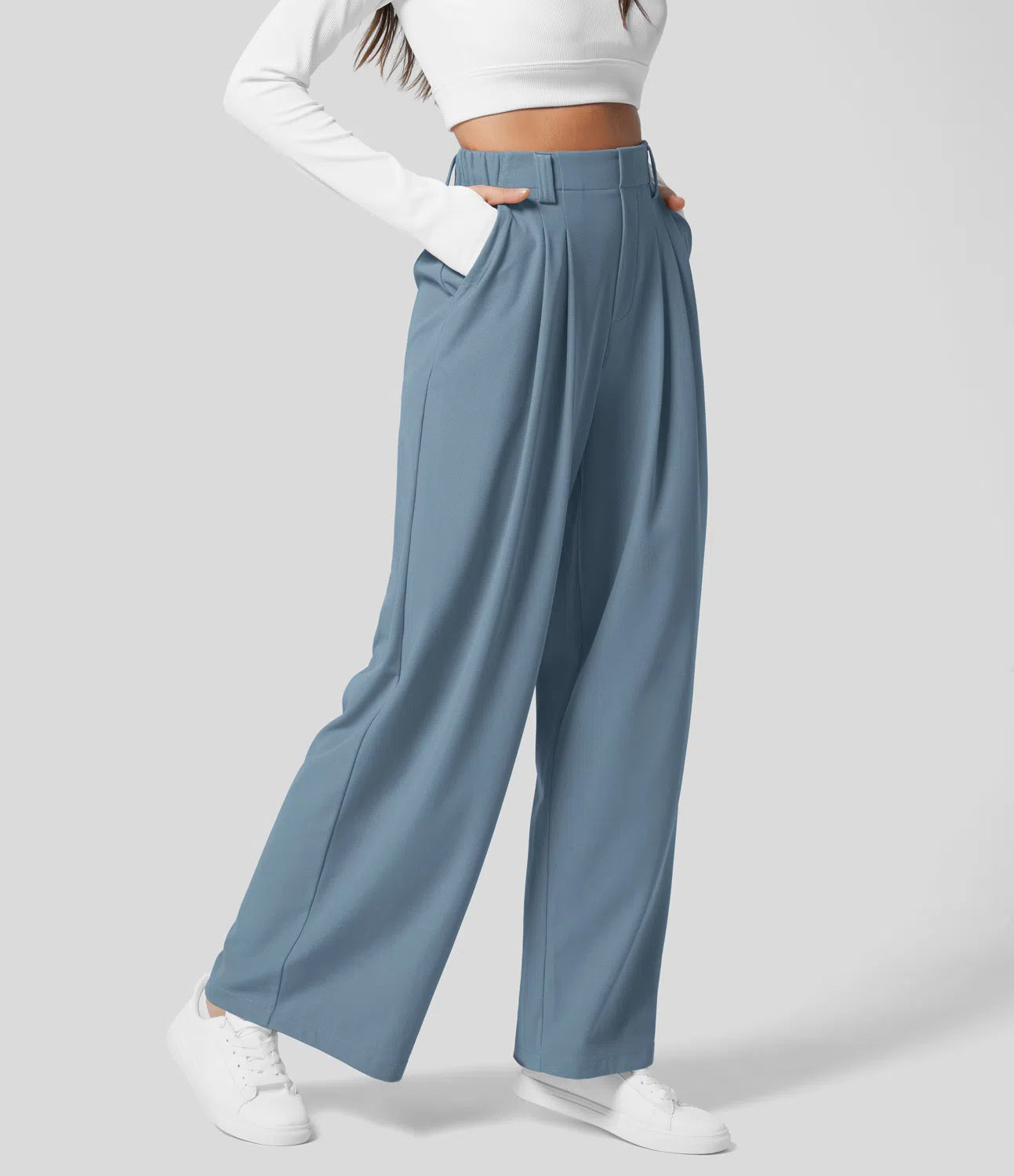 Anne - Wide Leg Dad Fit Pants