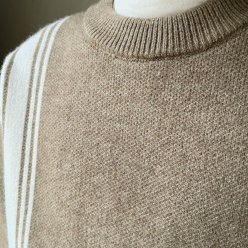 STRIATUS STUDIO MEN'S O-NECK SWEATER