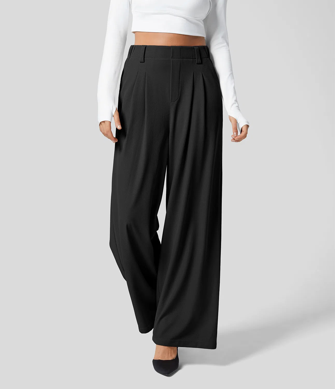 Anne - Wide Leg Dad Fit Pants