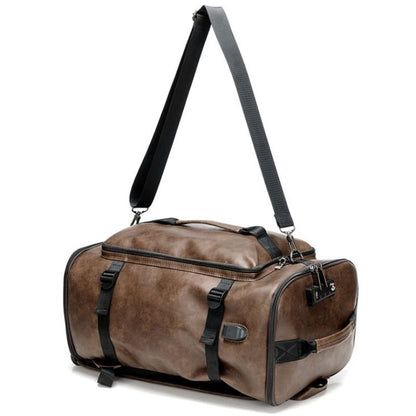 WEYSFOR - Travel Bag Leather Anti-Theft · TSA Lock · USB