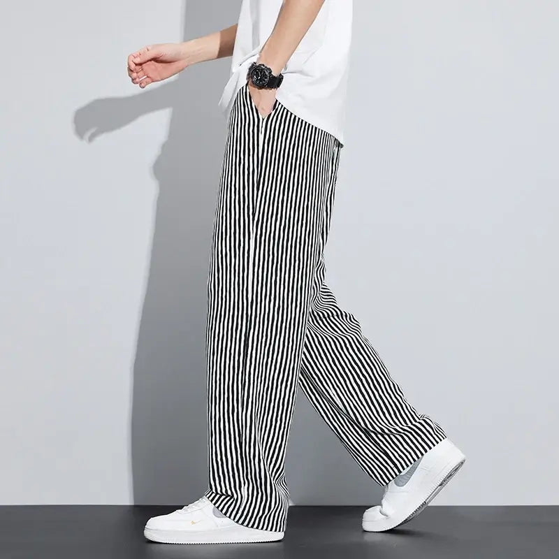 Striped Summer Joggers by Alexio Vitale