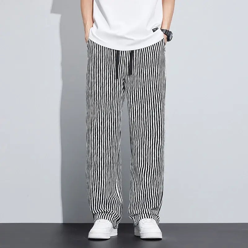 Striped Summer Joggers by Alexio Vitale