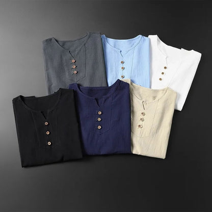 Tommy's Essential Linen Button-Down