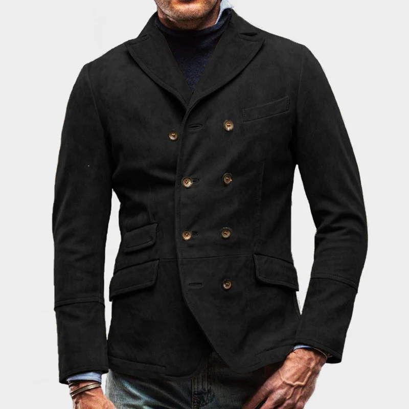 AVERY-SAINT HERITAGE DOUBLE-BREASTED BLAZER