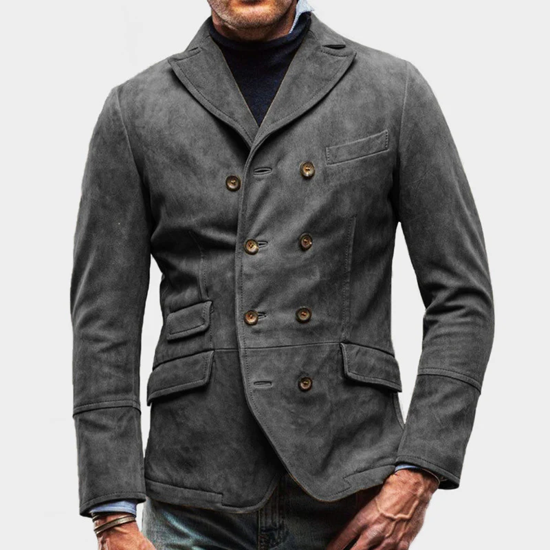 AVERY-SAINT HERITAGE DOUBLE-BREASTED BLAZER