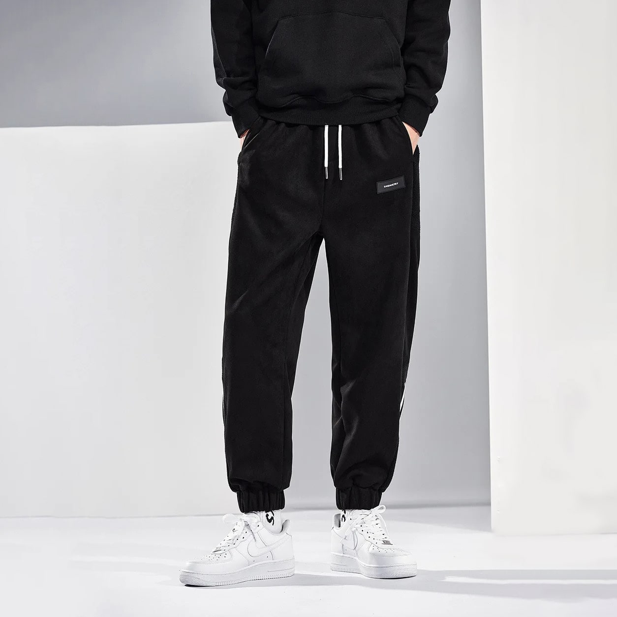 Hypebeast Fleece Stripe Joggers