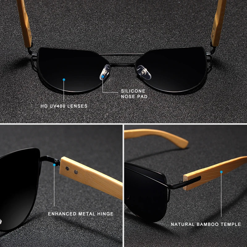 Crossview Bamboo Sunglasses