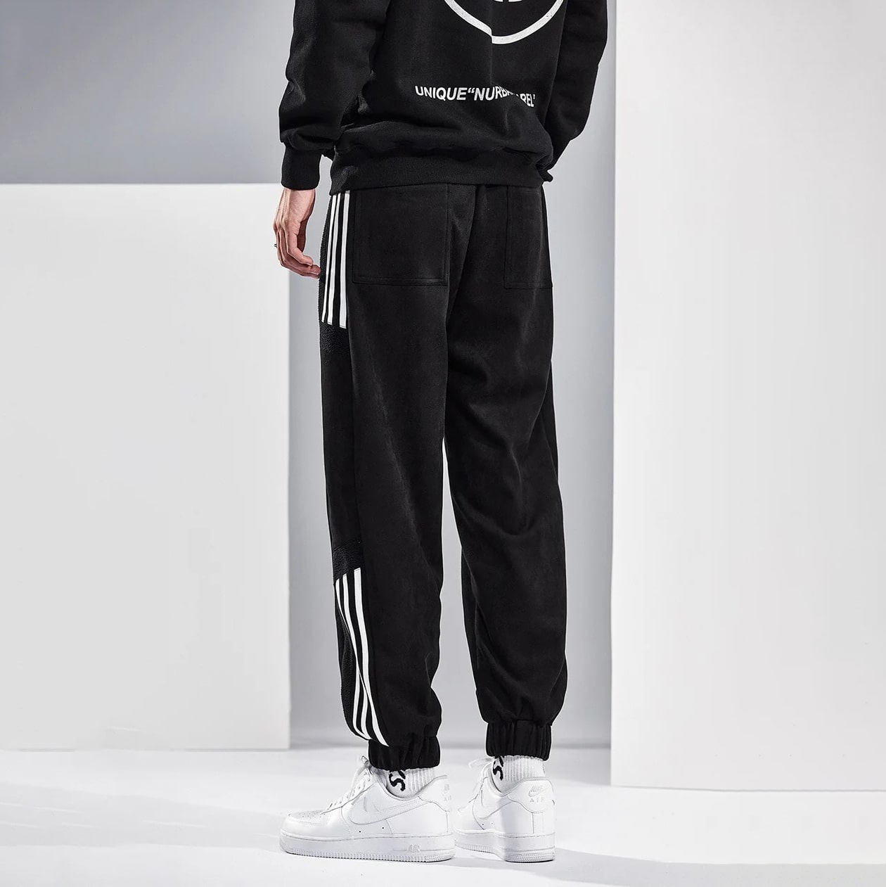 Hypebeast Fleece Stripe Joggers