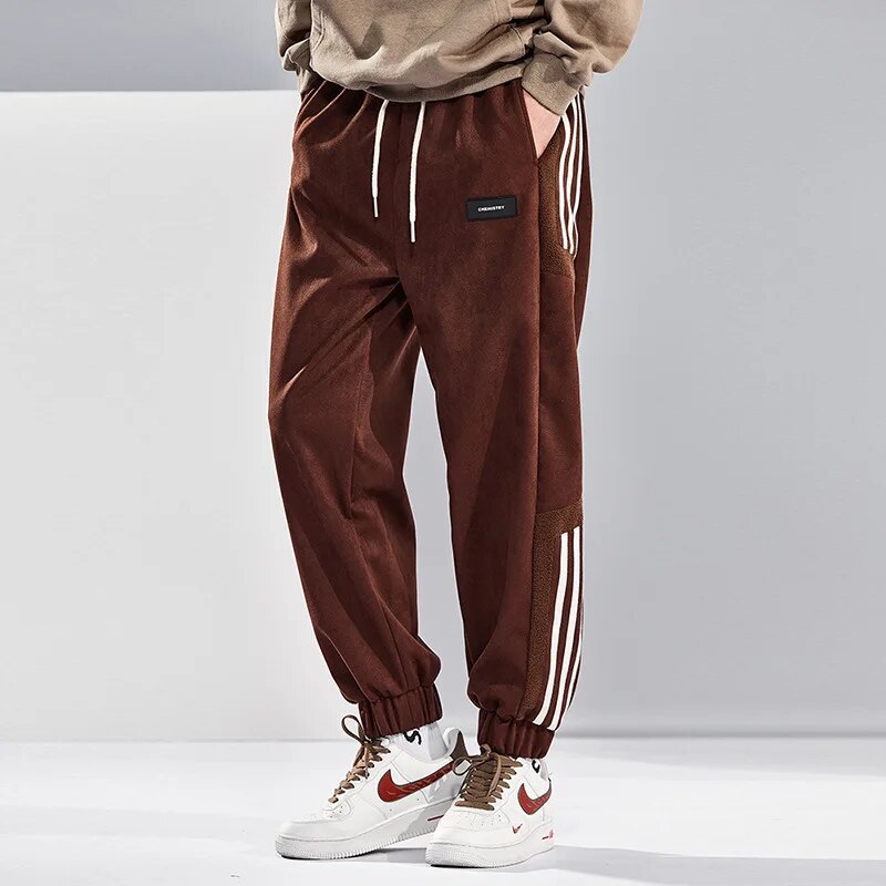 Hypebeast Fleece Stripe Joggers