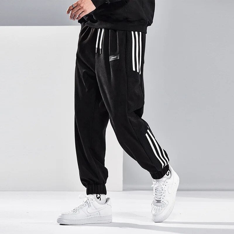 Hypebeast Fleece Stripe Joggers