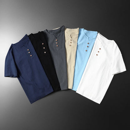 Tommy's Essential Linen Button-Down