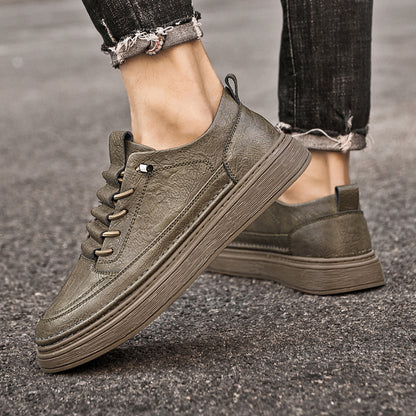 Valentino Milano Leather Sneakers