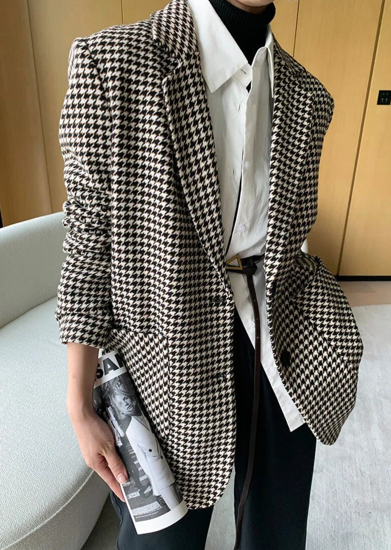 SÉLÈNE BELTED FITTED BLAZER