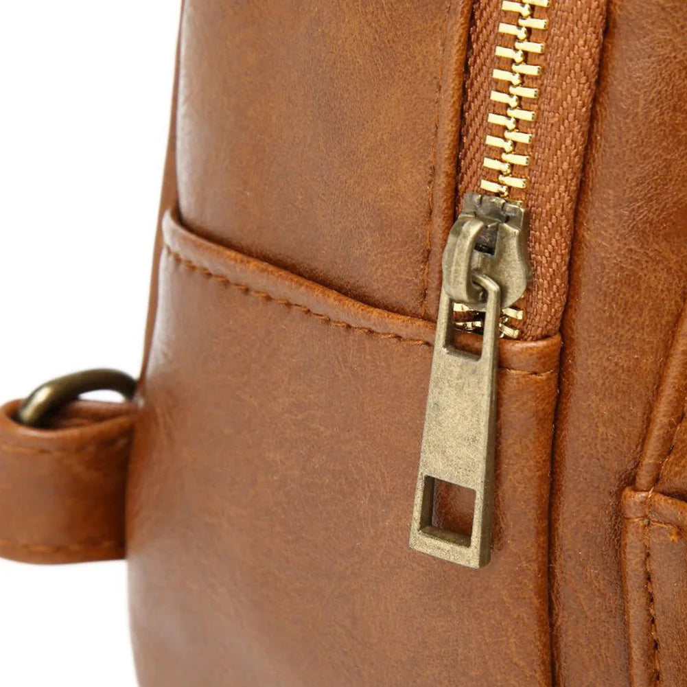 Vegan Leather Crossbody Bag