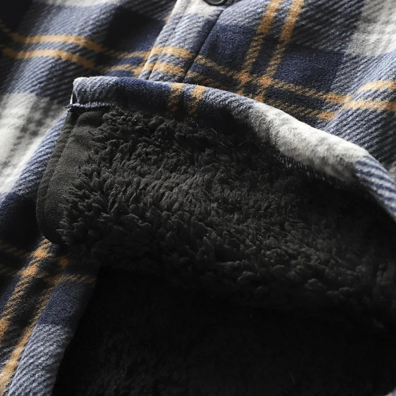 Dixon Fleece-Lined Plaid Shirt