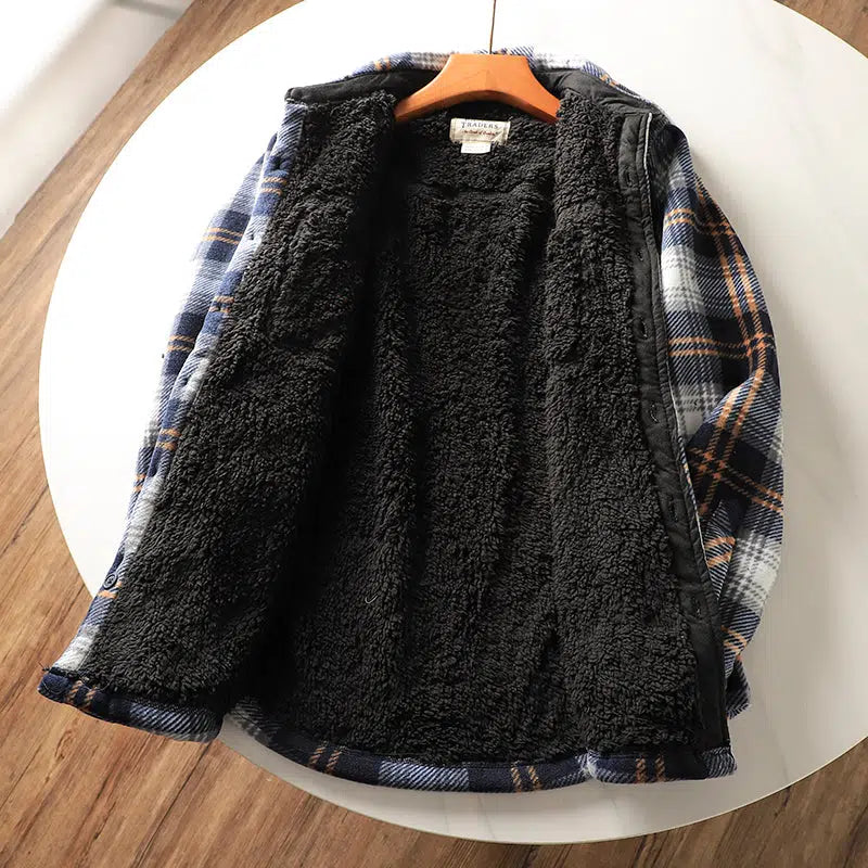 Dixon Fleece-Lined Plaid Shirt