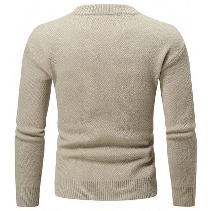 STRIATUS STUDIO MEN'S O-NECK SWEATER