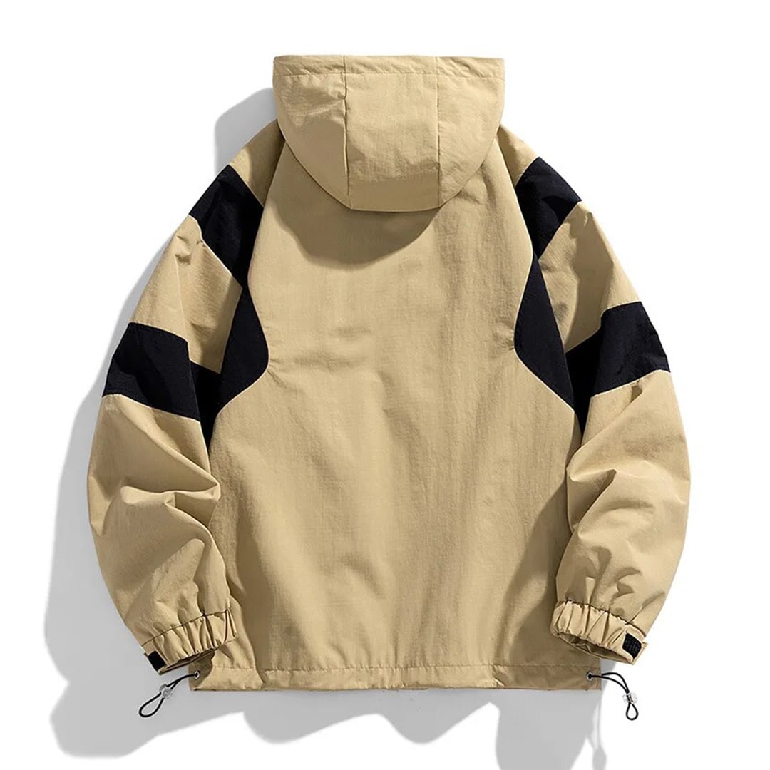 Jumo - Relaxed Fit Windbreaker Jacket