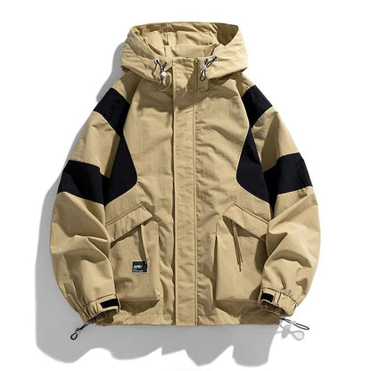 Jumo - Relaxed Fit Windbreaker Jacket