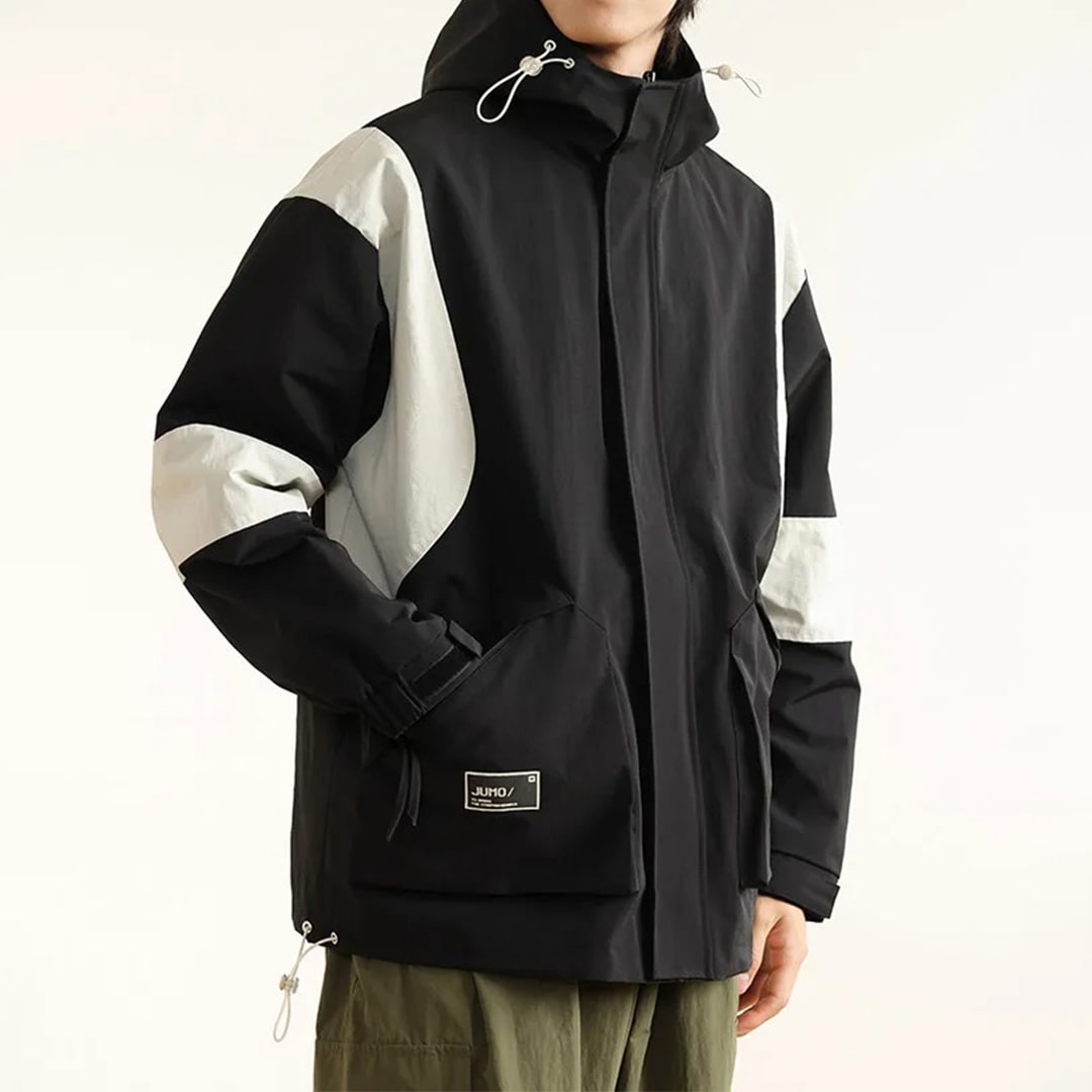 Jumo - Relaxed Fit Windbreaker Jacket