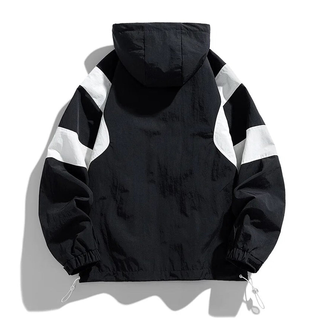 Jumo - Relaxed Fit Windbreaker Jacket