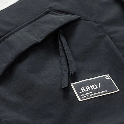 Jumo - Relaxed Fit Windbreaker Jacket