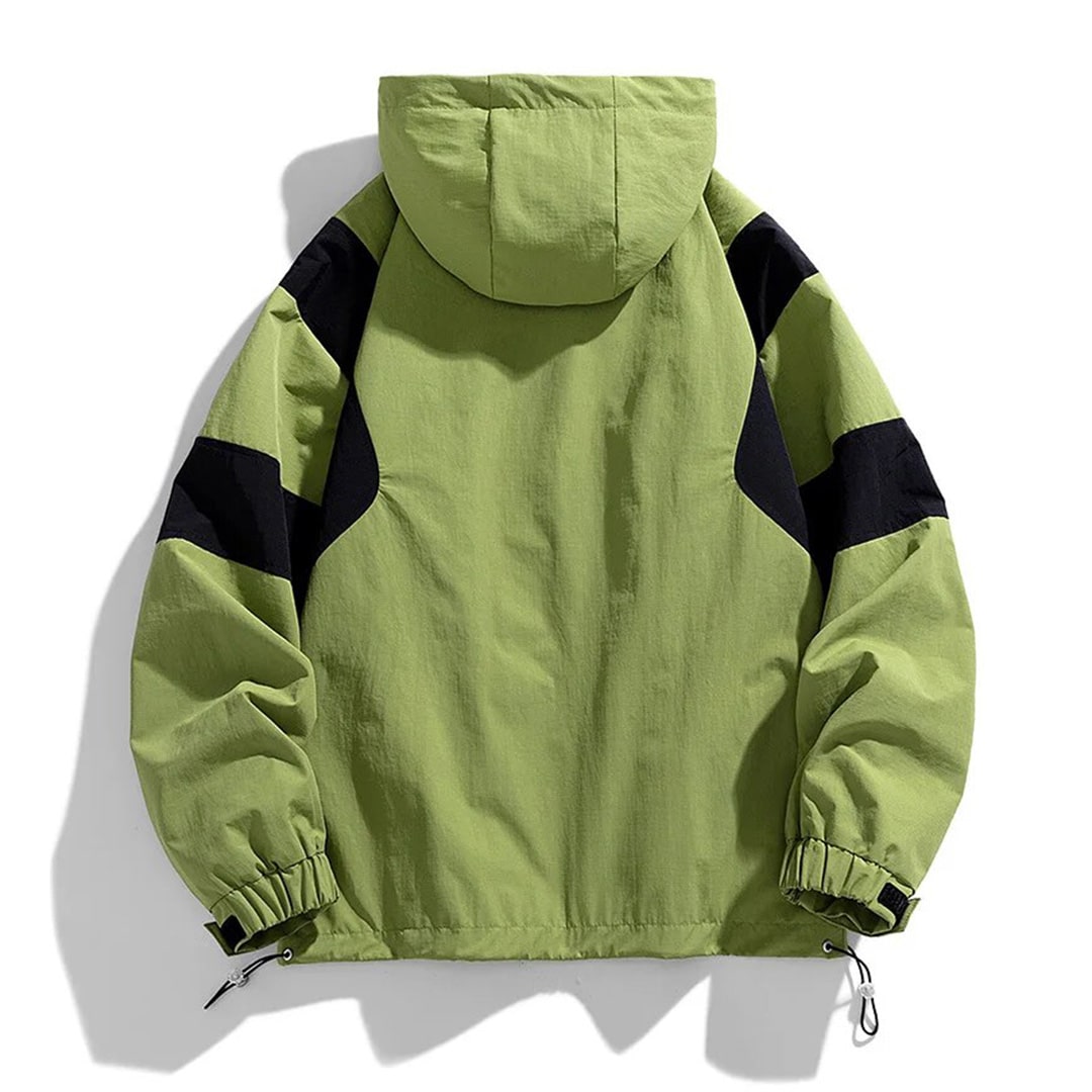 Jumo - Relaxed Fit Windbreaker Jacket