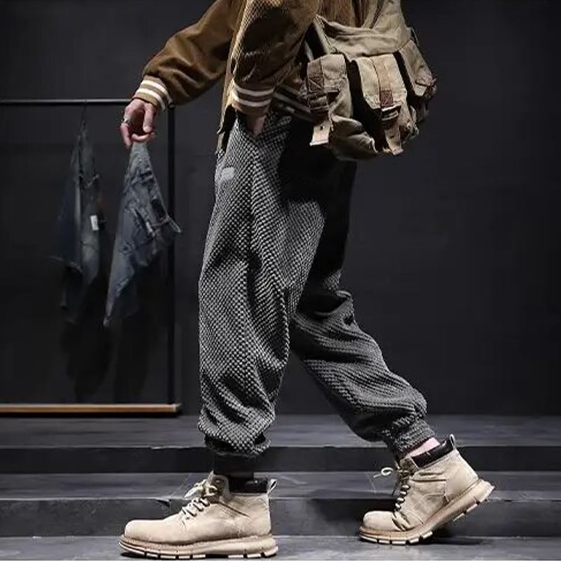 HypeBeast Sherpa-Lined Corduroy Joggers