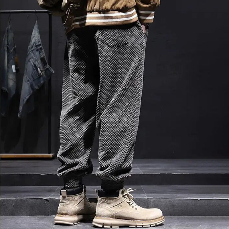 HypeBeast Sherpa-Lined Corduroy Joggers