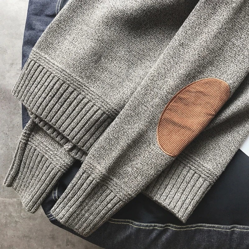 Heritage | Wool Elbow Patch Sweater