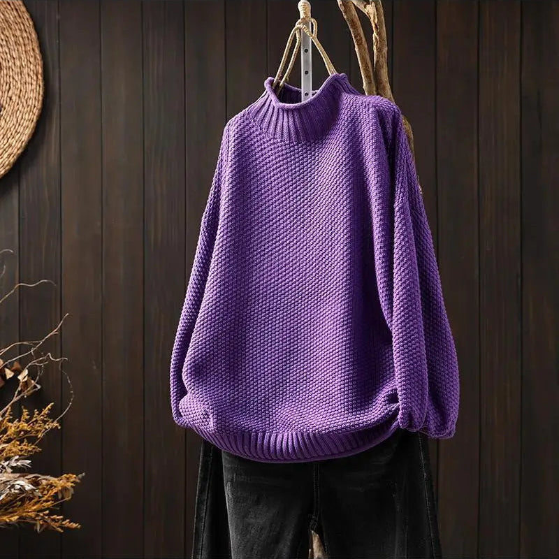 Aurora Waffle Knit Sweater