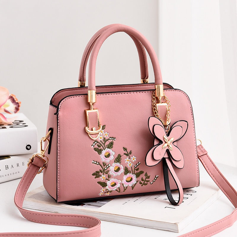 BlossomEase Casual Flower Handbag