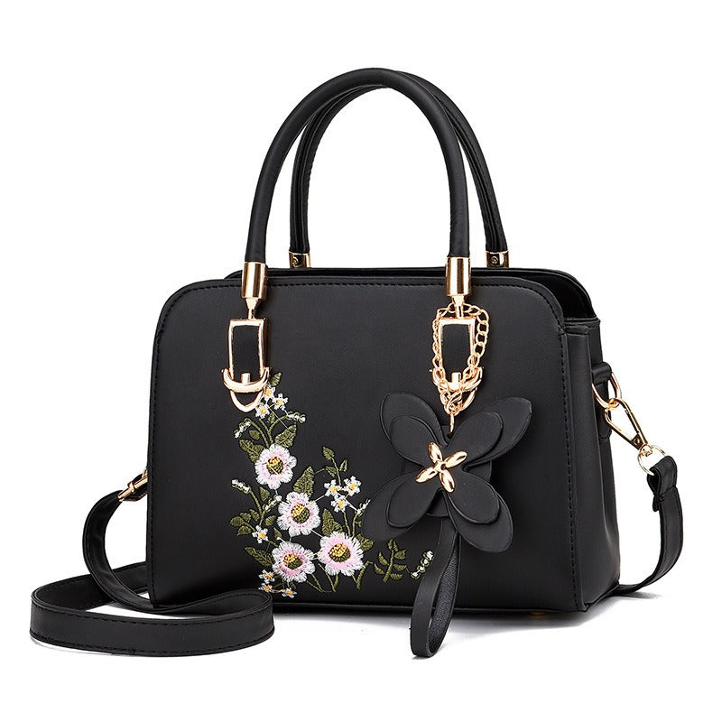 BlossomEase Casual Flower Handbag