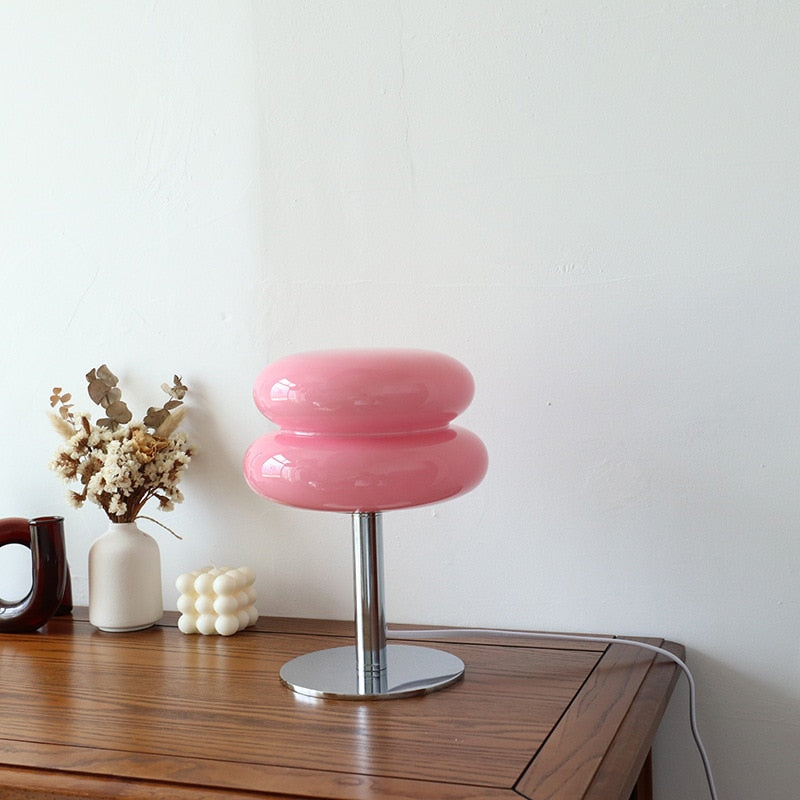 Macaron Atmospheric Glass Dimming Lamp