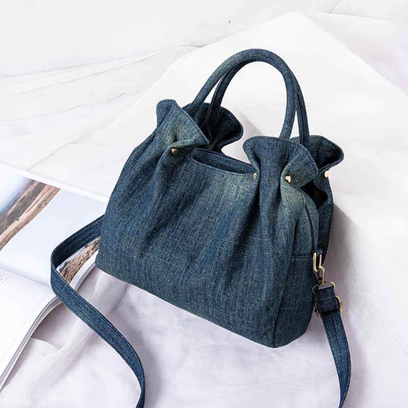 ChicStitch Denim Handbag