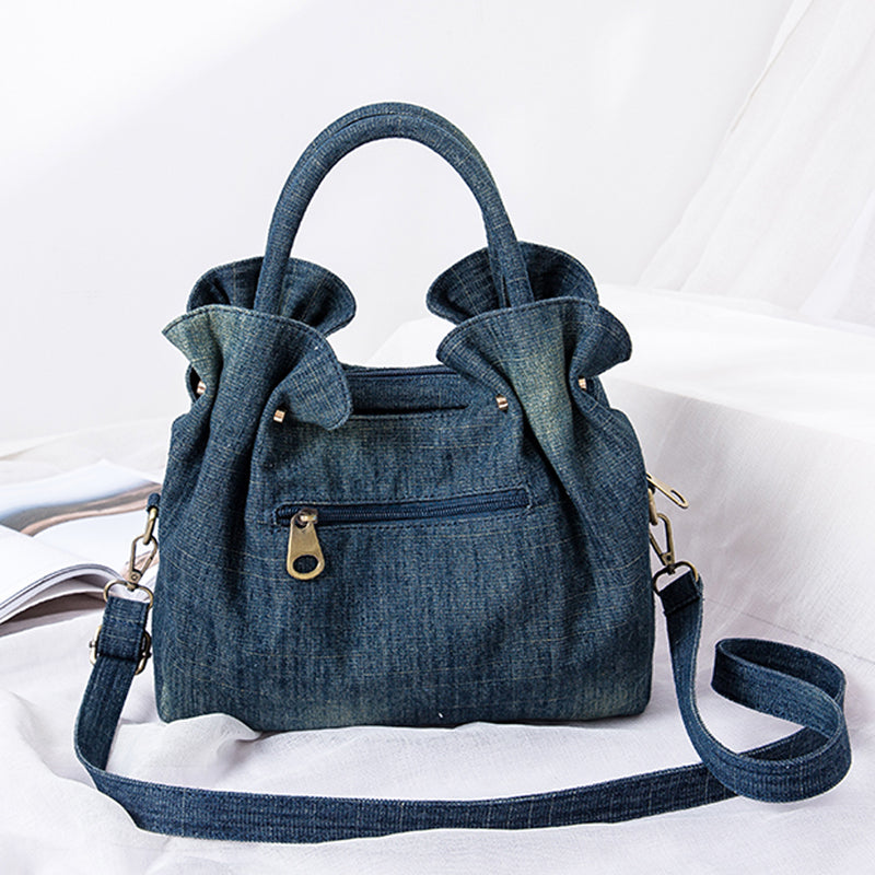 ChicStitch Denim Handbag