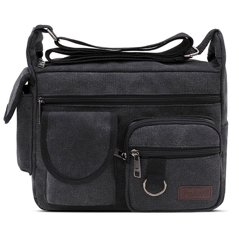 CityCipher Canvas Bag