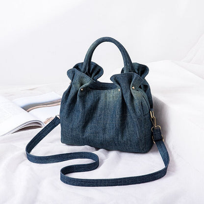 ChicStitch Denim Handbag