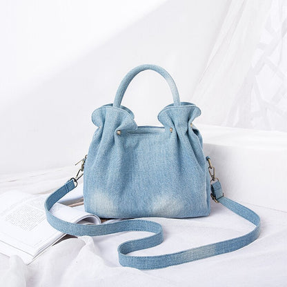 ChicStitch Denim Handbag