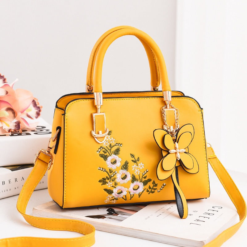 BlossomEase Casual Flower Handbag